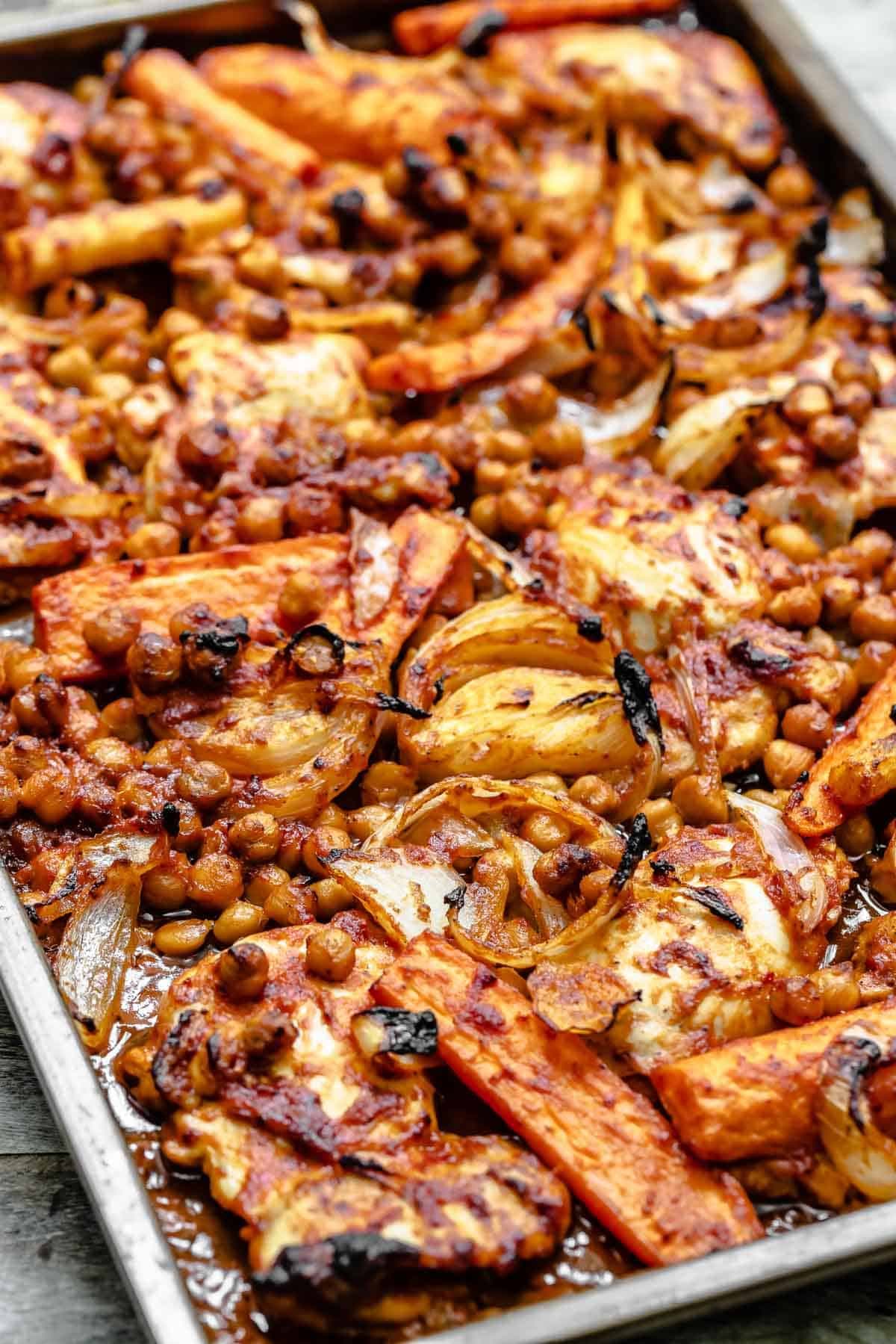 Chicken and Chickpea Stir-Fry