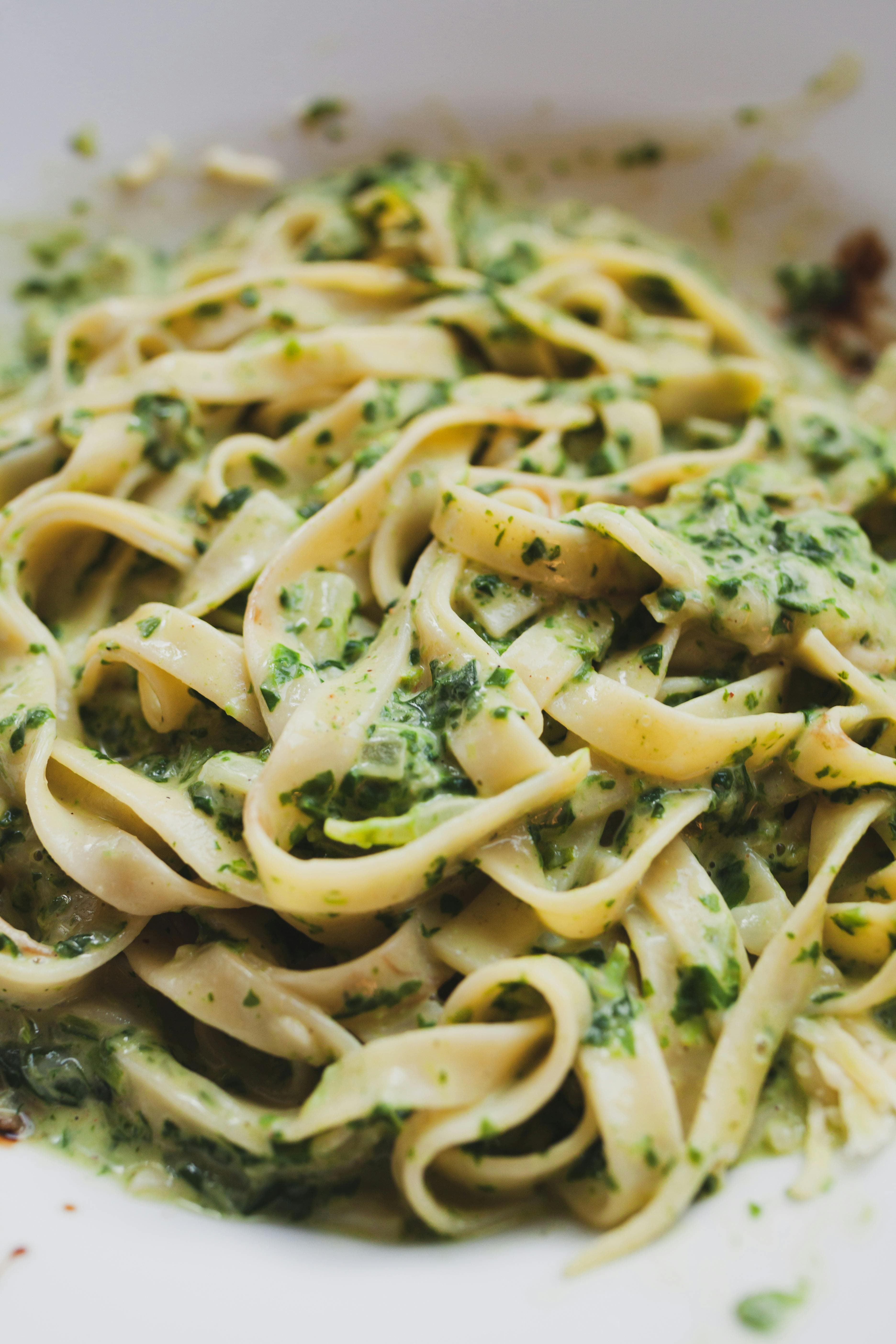 Lentil and Spinach Pasta