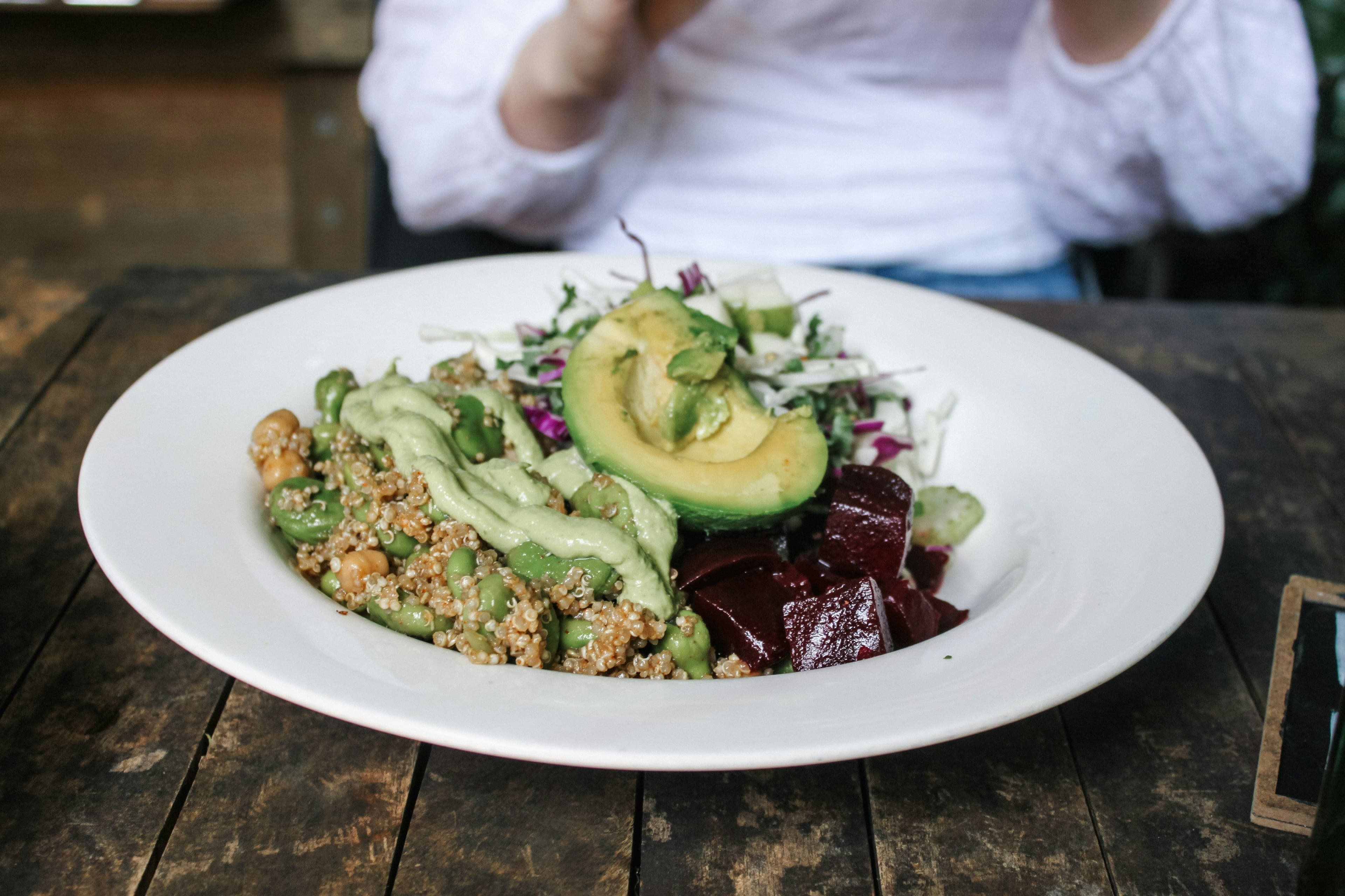 Superfood Salad with Vegetables and Quinoa